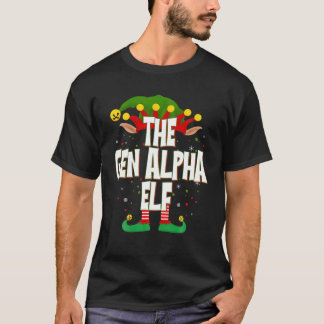 T-shirt Elves Group Le Gen Alpha Elf Christmas