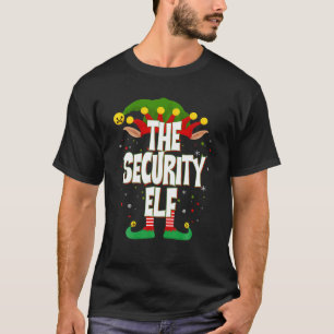 T-shirt Elves Group The Security Elf Christmas