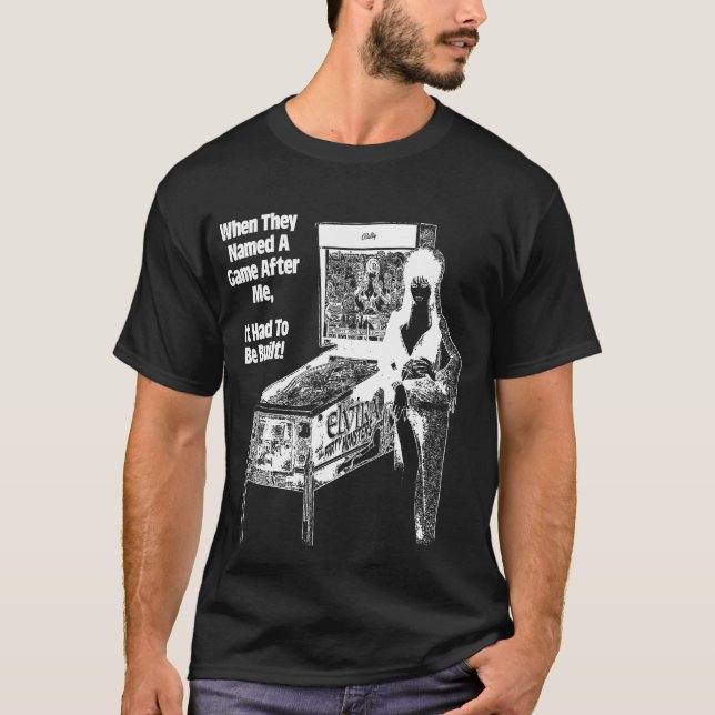 T-shirt elvira negative (Devant)