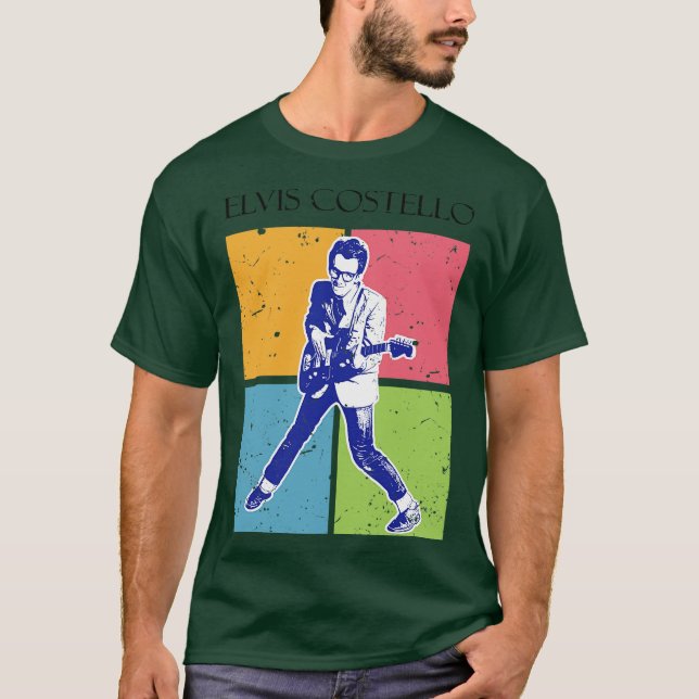 T-shirt Elvis Costello 1 (Devant)