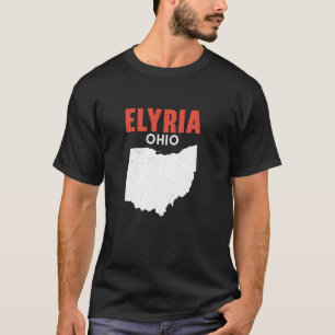 T-shirt ELYRIA Ohio USA State America Travel Ohioan