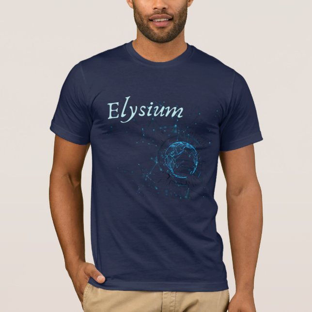T-shirt Elysium - Un autre monde numérique (Devant)