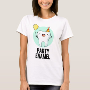 T-shirt Émail de fête Funny Dot Pun