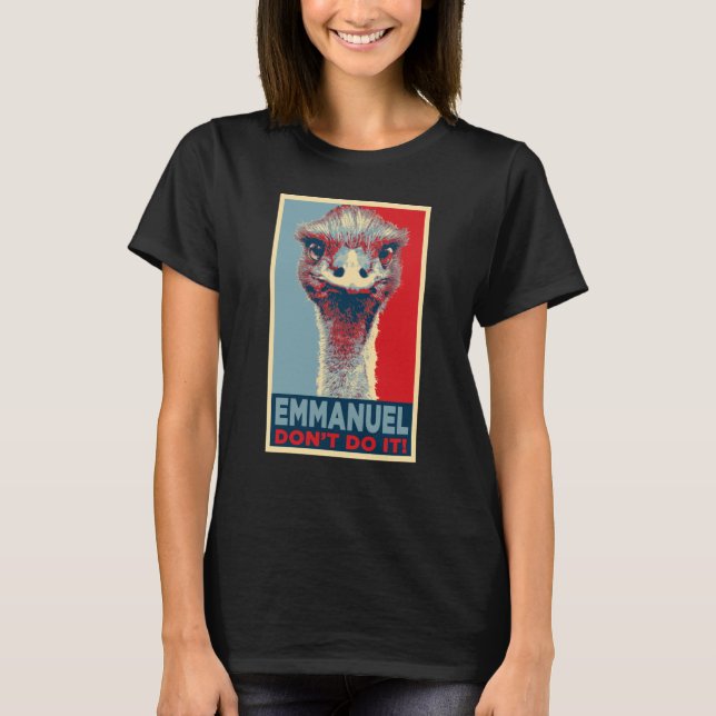 T-shirt Emanuel Dont Do It (Devant)