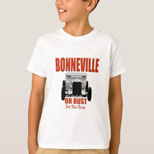 T-shirt emballage d'appartements de sel de Bonneville