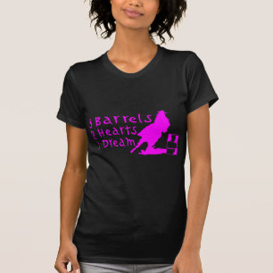T-SHIRT EMBALLAGE DE BARIL DE FILLE