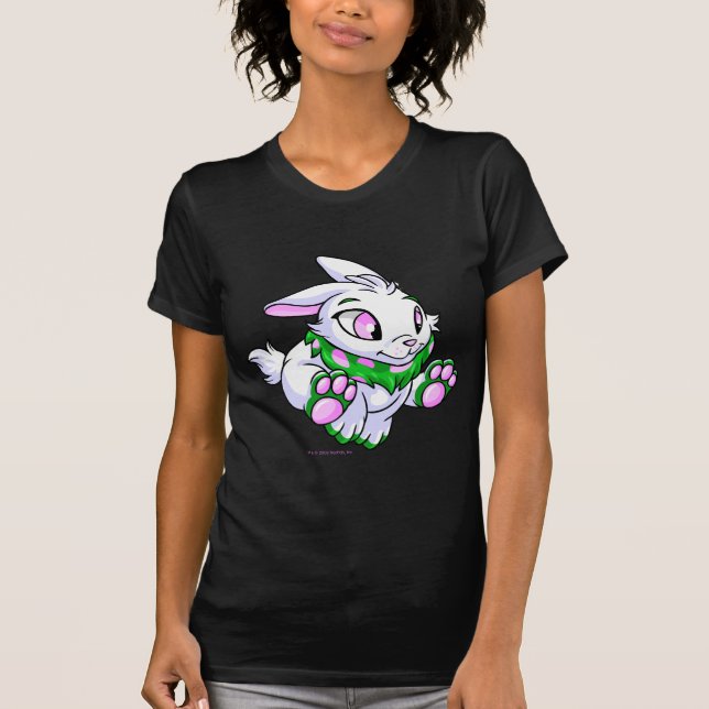 T-shirt Emballage de Cybunny vert (Devant)