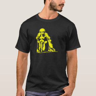 T-shirt Emballage d'entrave de moto