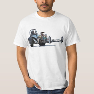 T-shirt Emballage d'entrave et voitures à moteur gonflé