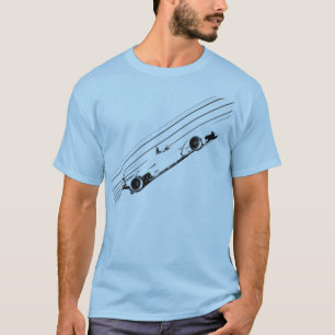 T-shirt Emballage des rayures