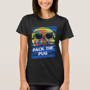 T-shirt Emballez le Pug Humour de jeu de mots animalier M