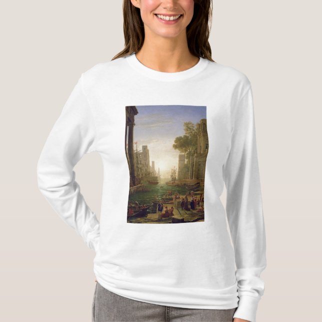 T-shirt Embarquement de St Paula Romana chez Ostia, (Devant)
