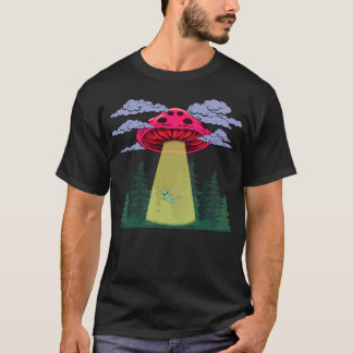 T-shirt Embarquez Pour Un Voyage Cosmique Avec Les "Champi