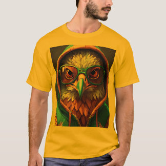 T-shirt Emblem en cristal gras : Embrassez les peu