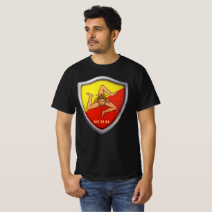 T-shirt Emblem Sicile/Sicile