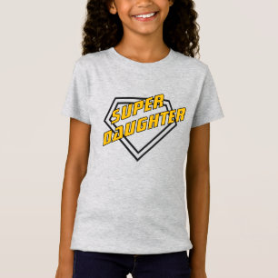 T-shirt Emblem Super fille