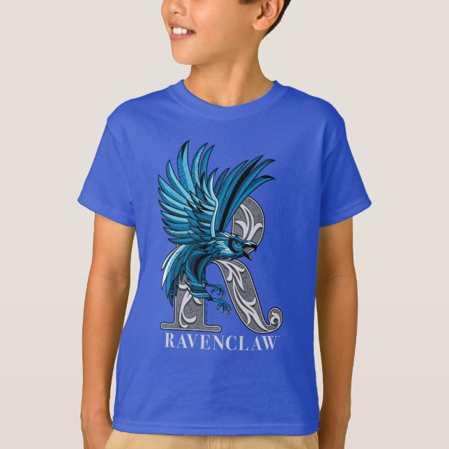T-shirt Emblème à hachures RAVENCLAW™ (Devant)