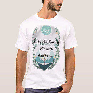 T-shirt Emblème classique de la couronne Laurel