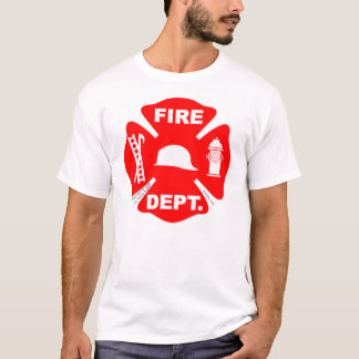 T-shirt Emblème de corps de sapeurs-pompiers - chemise