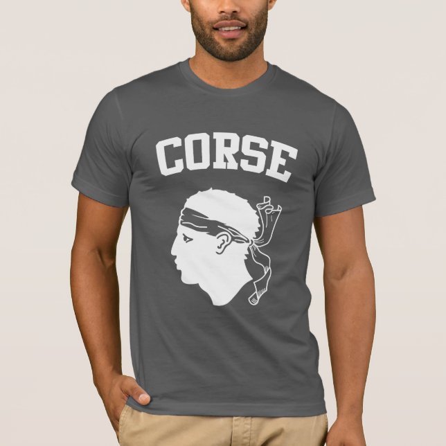 T-shirt Emblème de Corse (Devant)
