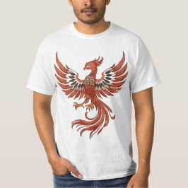 T-shirt Emblème de flamme Phoenix