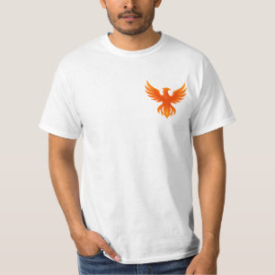 T-shirt Emblème de flamme Phoenix