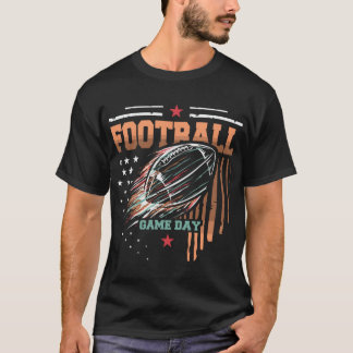 T-shirt Emblème de football américain – Ligue de footballe