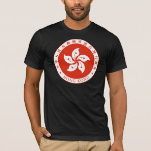 T-shirt emblème de hong kong