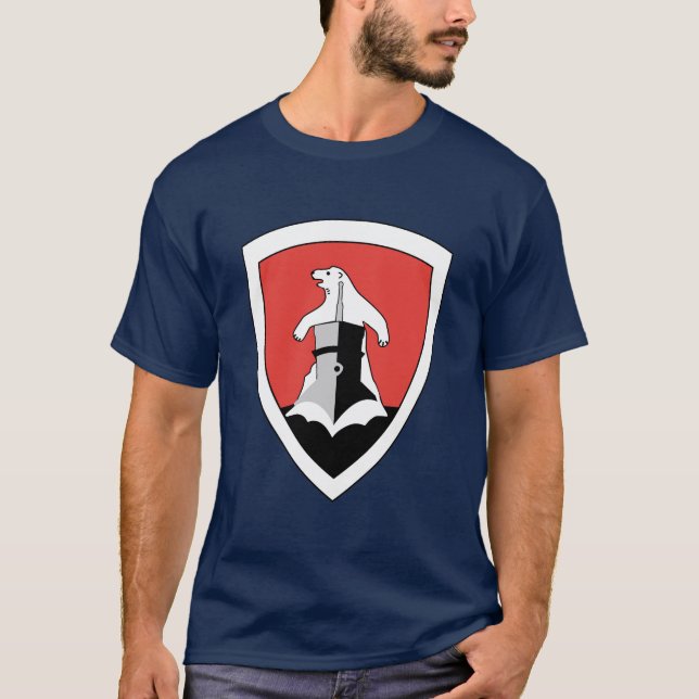 T-shirt Emblème de la 11ème flottille de Kriegsmarine - L' (Devant)