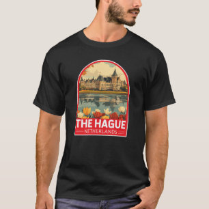 T-shirt Emblème de La Haye Pays-Bas Travel Art