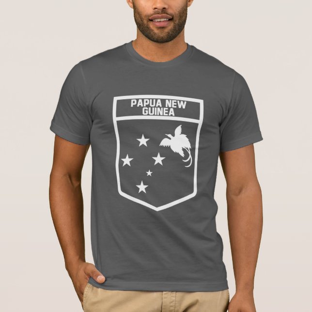 T-shirt Emblème de la Papouasie-Nouvelle-Guinée (Devant)
