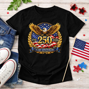 T-shirt Emblème de l'Aigle du Semiquincentenaire scintilla