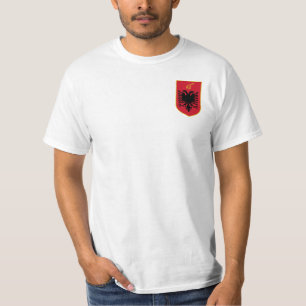 T-shirt emblème de l'Albanie