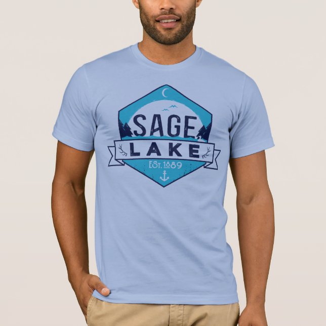 T-shirt Emblème de Sage Lake (Devant)
