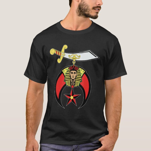 T-shirt Emblème de Shriner Les Shriners Masoniques Parents (Devant)