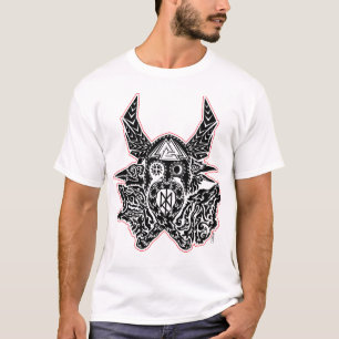 T-Shirt Emblème d'Odin Encre Noire Version