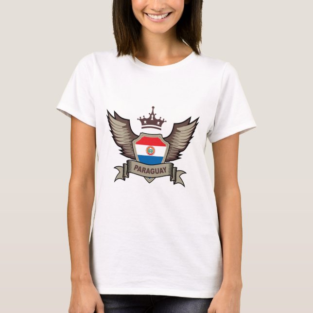 T-shirt Emblème du Paraguay (Devant)