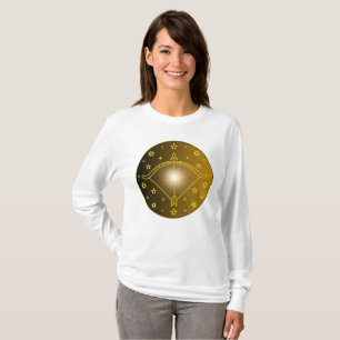T-shirt Emblème du zodiaque Sagittaire Symbole céleste min