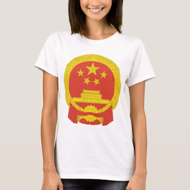 T-shirt Emblème national de la République populaire de Chi (Devant)