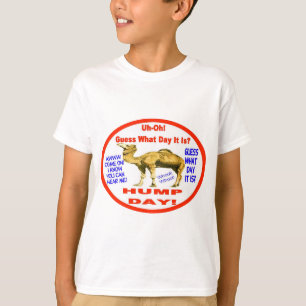 T-shirt Emblème populaire de chameau de journée en milie