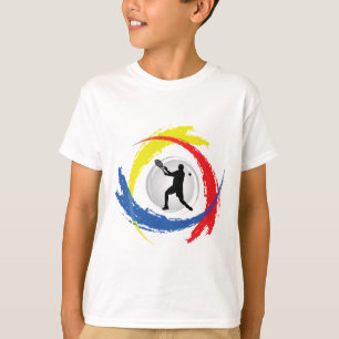 T-shirt Emblème tricolore de tennis (mâle)