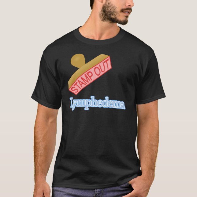 T-shirt Emboutissez Lymphedema (Devant)