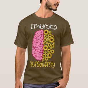 T-shirt Embrace Neurodiversité Autisme TDAH Neur d'Asperge