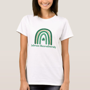 T-shirt Embrace Neurodiversité Chemise de la Saint Patrick