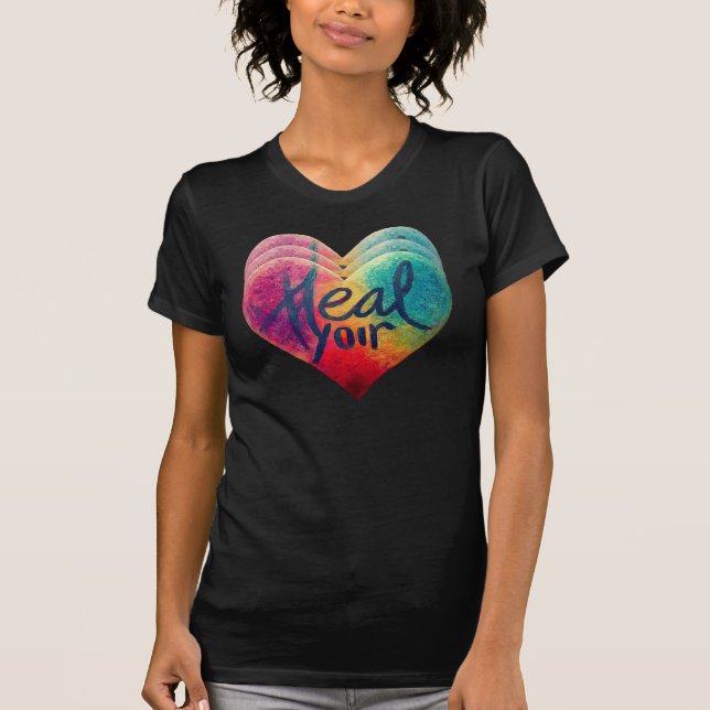 T-shirt Embrace Self-Love : Tee Coeur-Centré" (Devant)