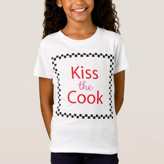 T-Shirt Embrasse Le Cuisinier (Devant)
