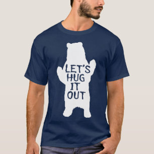 T-shirt Embrasse-le dans un cul d'ours drôle
