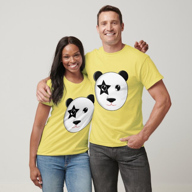 T-shirt Embrasse Les Pandas (Unisexe)