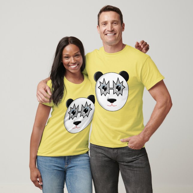 T-shirt Embrasse Les Pandas (Unisexe)