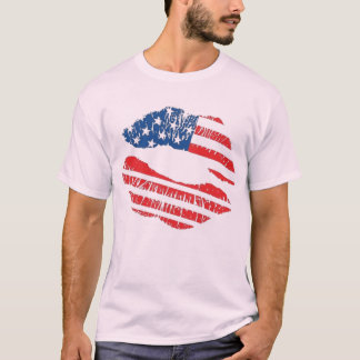 T-shirt "Embrasse les USA"